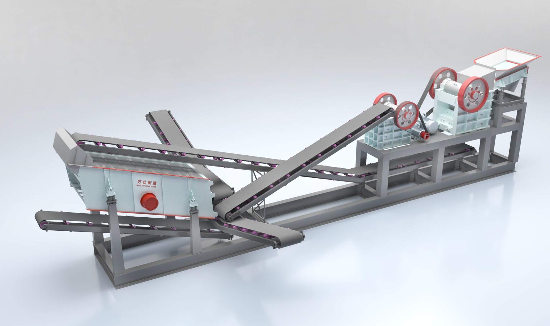 Jaw Crusher &  Screening