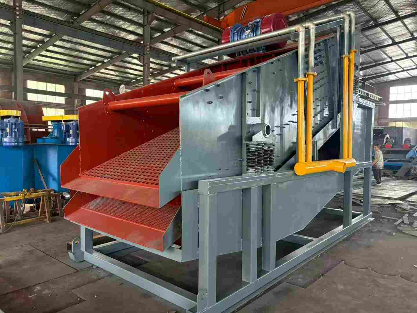 WSHT High Frequency Vibrating Gold Panning Machine Portable Placer Gold Fine Recovery Equipment