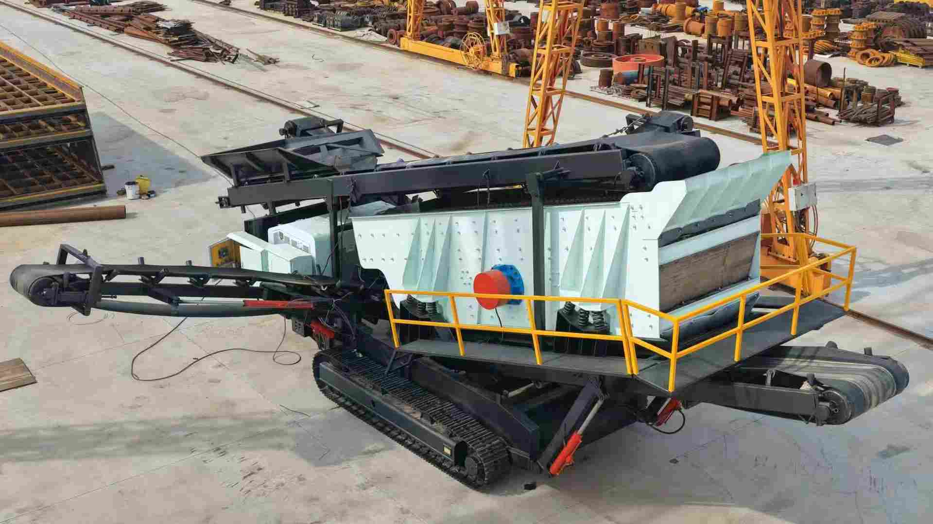 Crawler Mobile Counterattack Crushing Station