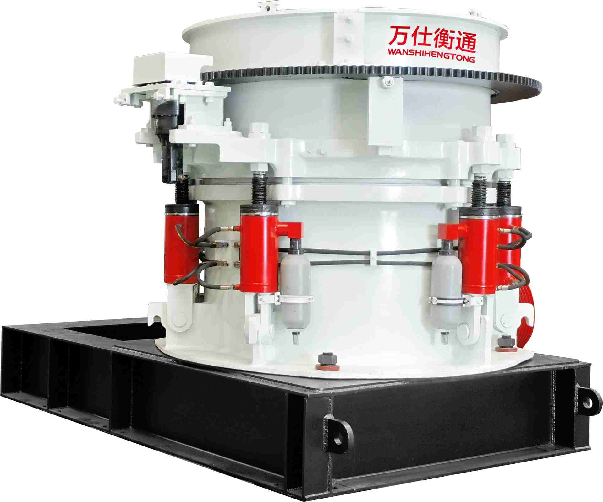 Multi-cylinder hydraulic cone crusher
