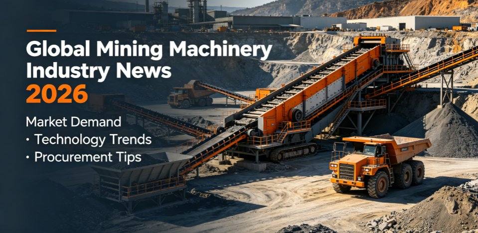 Global Mining Machinery Industry News 2026 — Market Demand, Technology Trends & Overseas Procurement Tips