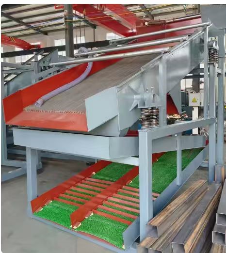 Vibratory gold washing machine