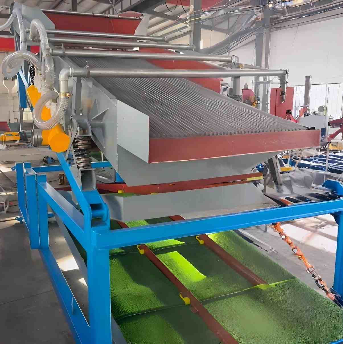WSHT High Frequency Vibrating Gold Panning Machine Portable Placer Gold Separation Equipment
